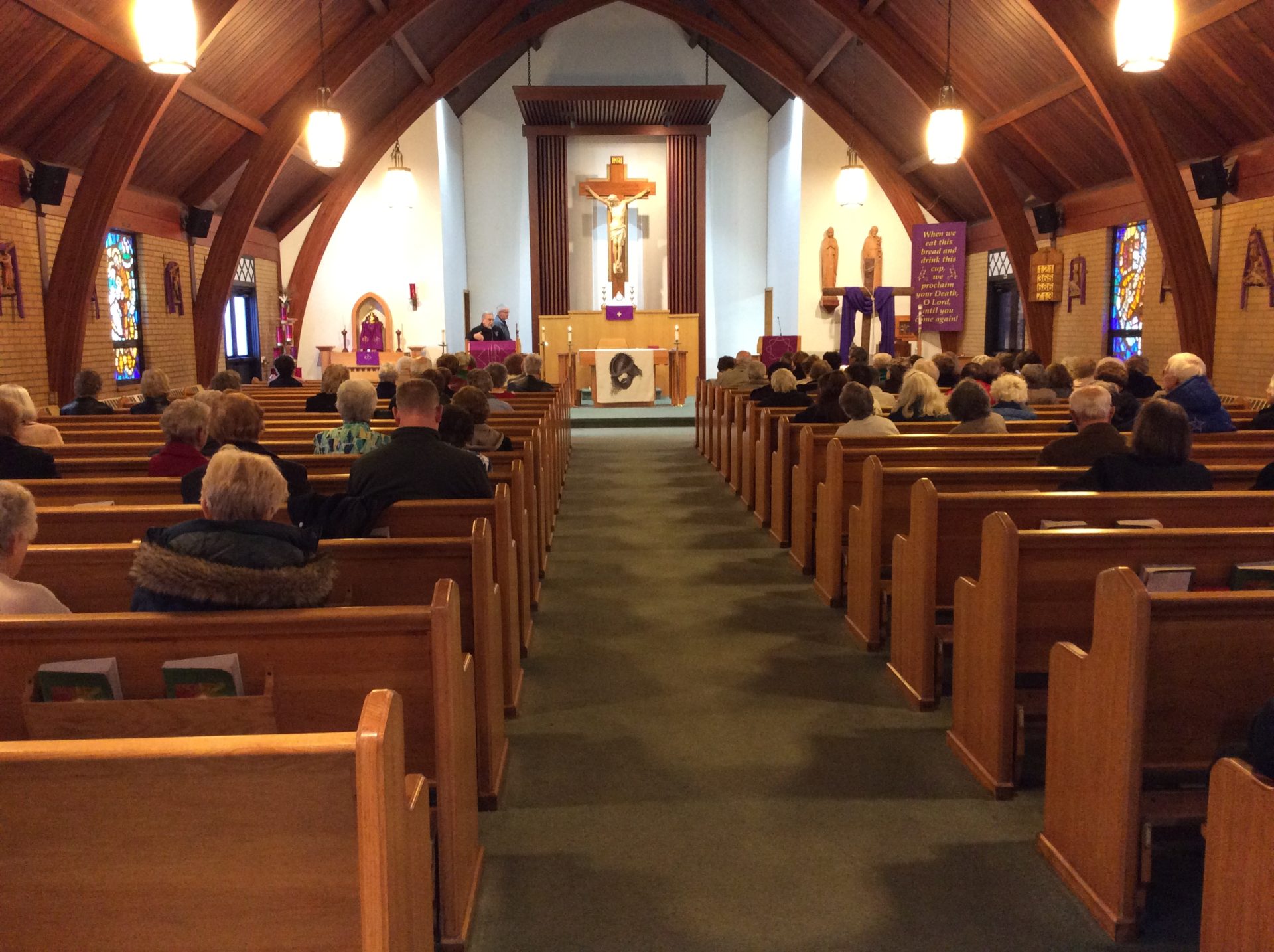 People in church - Diocese of Altoona-Johnstown